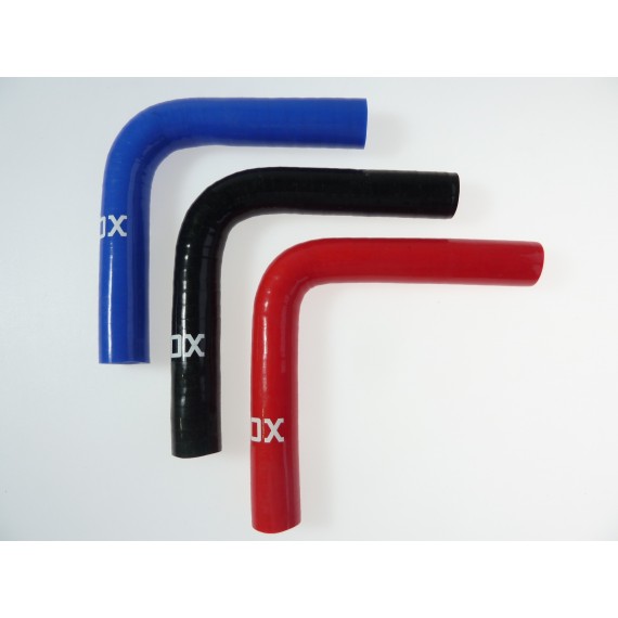 Curva silicone 90° - diametro interno 10 mm - lunghezza 100 mm