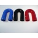 Curva silicone 180° - diametro interno 42 mm - lunghezza 100 mm