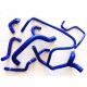 Silicone tubo dell'acqua Kit 6 REDOX RENAULT Clio Williams