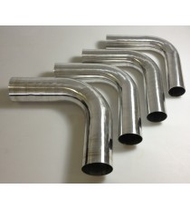 Curva alluminio saldabile 90° diametro esterno 45 mm lunghezza 140 mm