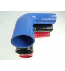 Riduttore silicone curvo 90 gradi 25 a 30 mm L 100 mm REDOX