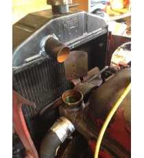 Tubo radiatore acqua superiore silicone per Massey Harris Pony 820 TM attrezzata Motore Peugeot 203