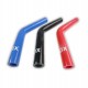 Curva silicone VMQ 45° — Diametro interno 19mm — Lunghezza 100mm — REDOX