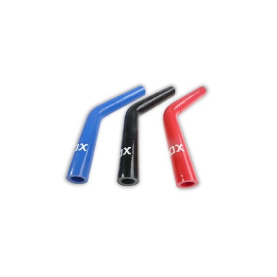 Curva silicone VMQ 45° — Diametro interno 19mm — Lunghezza 100mm — REDOX