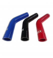 Curva silicone 45° - diametro interno 22 mm - lunghezza 100 mm