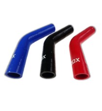 Curva silicone 45° - diametro interno 25 mm - lunghezza 100 mm