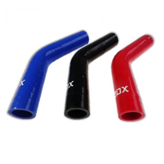 Curva silicone 45° - diametro interno 25 mm - lunghezza 100 mm