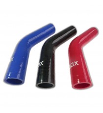 Curva silicone 45° - diametro interno 28 mm - lunghezza 100 mm