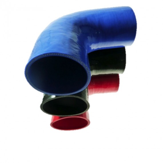 Curva silicone 90° - diametro interno 102 mm - lunghezza 125 mm