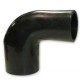 Riduttore silicone curva 108° Ø55-62 mm L168x80 mm strato interno FVMQ - RDX55-62C108L168x80H