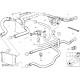 Kit 8 tubi acqua silicone REDOX BMW E36 325i M50B25 (radiatore con vaso di espansione integrato)