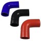 60mm - 90 ° in silicone gomito - REDOX