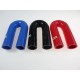 25mm - Gomito 180 ° in silicone - REDOX