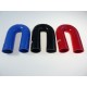 38mm - Gomito 180 ° in silicone - REDOX
