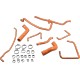 Kit 8 tubi acqua silicone REDOX BMW E36 325i M50B25 (radiatore con vaso di espansione integrato)