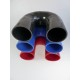 102 millimetri - 180 ° Gomito silicone - REDOX