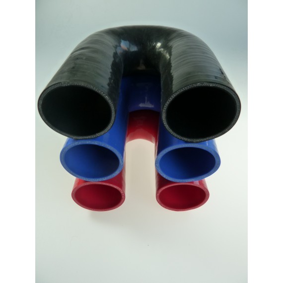 54mm - Gomito 180 ° in silicone - REDOX