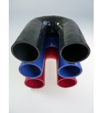 48mm - Gomito 180 ° in silicone - REDOX