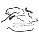 Kit 8 tubi acqua silicone REDOX BMW E36 325i M50B25 (radiatore con vaso di espansione integrato)