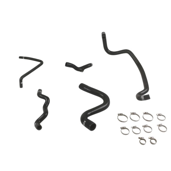 Kit 5 manicotti silicone raffreddamento RENAULT Clio I 1.2 RL/RN/RT C3J/E7F 55/60 cv 1991-1995 — REDOX
