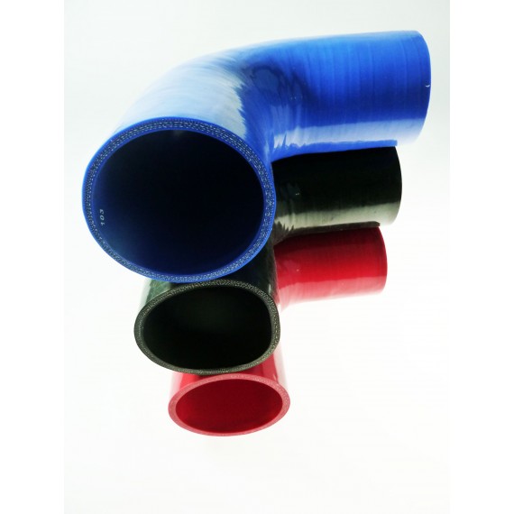 90mm - 90 ° in silicone gomito - REDOX
