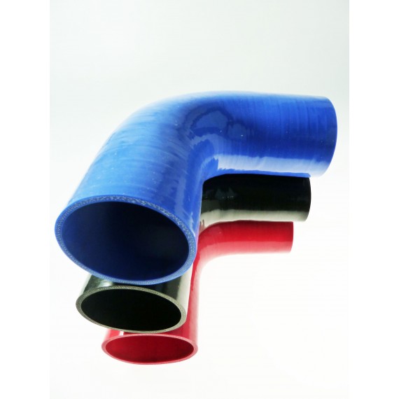 85mm - 90 ° in silicone gomito - REDOX
