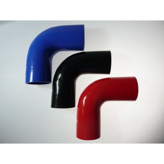 80mm - 90 ° in silicone gomito - REDOX