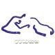 Kit 4 tubi acqua silicone REDOX CITROEN AX 1.4 GTI