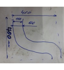 Tubo sovralimentata di turbocompressore diesel silicone per DEUTZ TDC 2015 V6 Windhoff RL 120 H