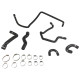 Kit 2 tubi per aria REDOX ALFA ROMEO 156 2.4 JTD 175cv