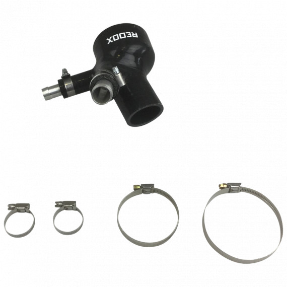 Kit 1 tubi silicone di aspirazione turbo REDOX per PEUGEOT RCZ 1.6 THP 156cv con filtro aria conica