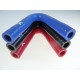 13 millimetri - Gomito 135 ° in silicone - REDOX