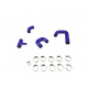 Tubi silicone su misura modello dei clienti per radiatore acqua Massey Harris modello Pony 820 TM motore Peugeot 203