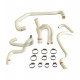 Kit 4 manicotti acqua silicone per PEUGEOT 106 S16 L3 attrezzata con scambiatore acqua olio