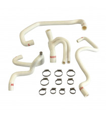 Kit 4 manicotti acqua silicone per PEUGEOT 106 S16 L3 attrezzata con scambiatore acqua olio