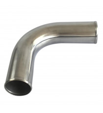 Curva alluminio saldabile 90° diametro esterno 90 mm lunghezza 140 mm