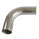 Curva alluminio saldabile 90° diametro esterno 102 mm lunghezza 140 mm