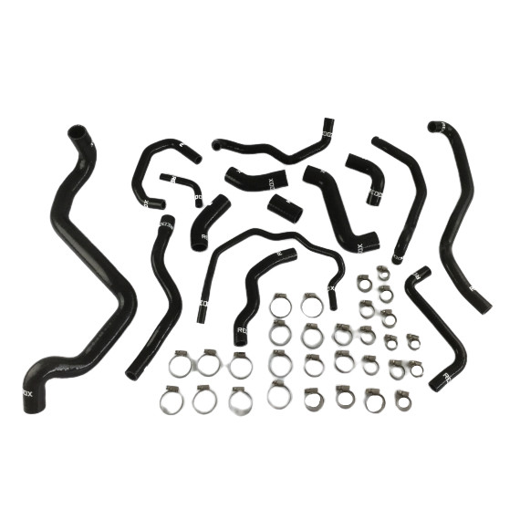 Kit 5 tubi acqua silicone REDOX Peugeot 206 RC 2.0 16V 177/180ch