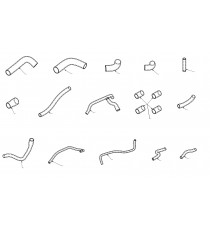 Kit 18 manicotti silicone raffreddamento Maserati 3200 GT 3.2 V8 Biturbo 370cv (1998-2002)