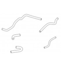 Kit 5 tubi silicone sfiato olio Maserati 3200 GT V8 Biturbo 1998-2002