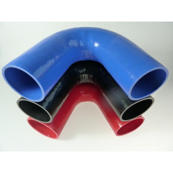 90mm - Gomito 135 ° in silicone - REDOX