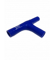 Manicotto a T silicone 3 vie - diametro interno 25 mm - bracci 100 × 200 mm