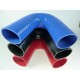 80mm - Gomito 135 ° in silicone - REDOX
