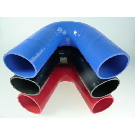 76mm - Gomito 135 ° in silicone - REDOX