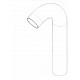63-70mm - Riduttore 90° Silicone - REDOX