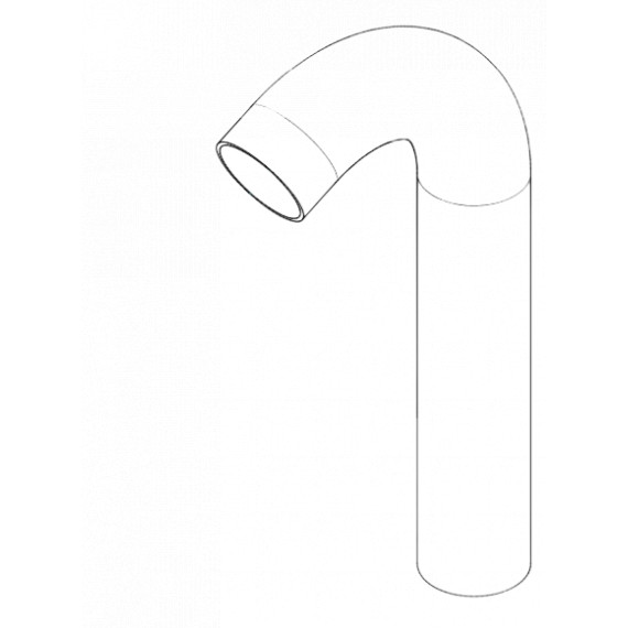 63-70mm - Riduttore 90° Silicone - REDOX