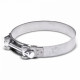 Fascetta Inox W4 Rinforzato per tubo di diametro interno 76mm