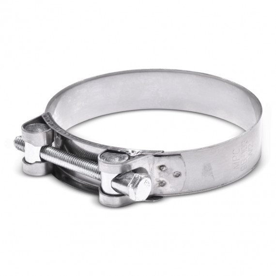 Fascetta Inox W4 Rinforzato per tubo di diametro interno 90mm