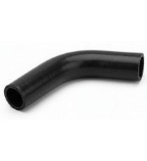 Manicotto curvo 45° D50 L110 silicone NOMEX alta temperatura 260°C REDOX