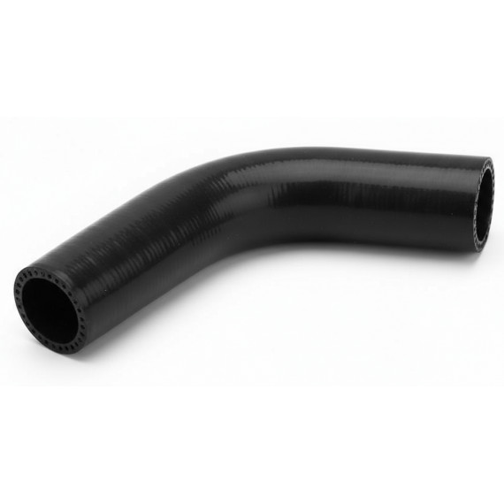 Manicotto curvo 45° D50 L110 silicone NOMEX alta temperatura 260°C REDOX